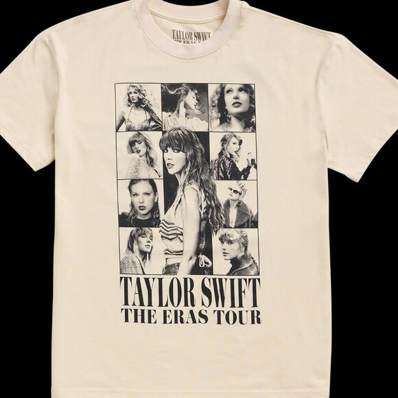 Taylor Swift | The Eras Tour II Beige T-Shirt | size XL - Picture 1 of 9